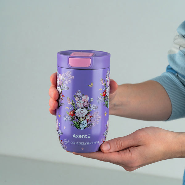 Kubek termiczny Axent Olga Selyshcheva, Secret 8721-5-A, 350 ml