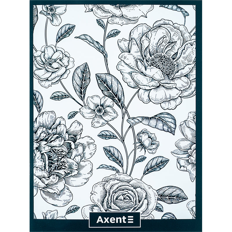 Notebook for notes Axent 4780-5-A, А4, 48 sheets, squared, greeen