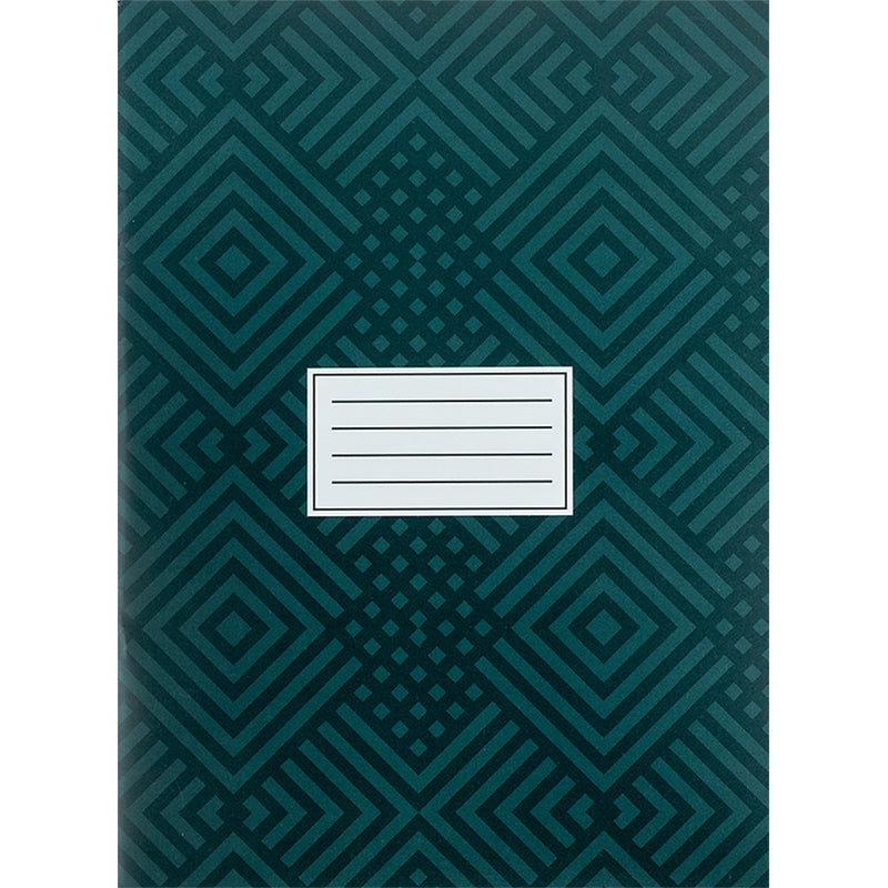 Notebook for notes Axent 4781-1-A, А4, 48 sheets, squared, dark green
