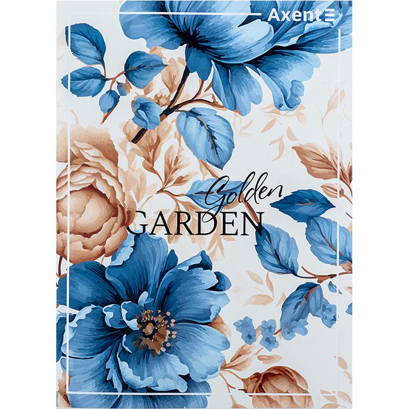Notebook for notes Axent 4782-7-A, А4, 96 sheets, squared, Golden Garden