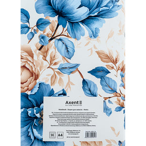 Notebook for notes Axent 4782-7-A, А4, 96 sheets, squared, Golden Garden
