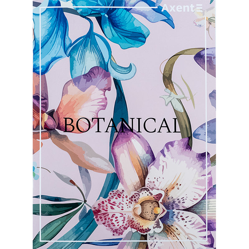 Notebook for notes Axent 4782-8-A, А4, 96 sheets, squared, Botanical