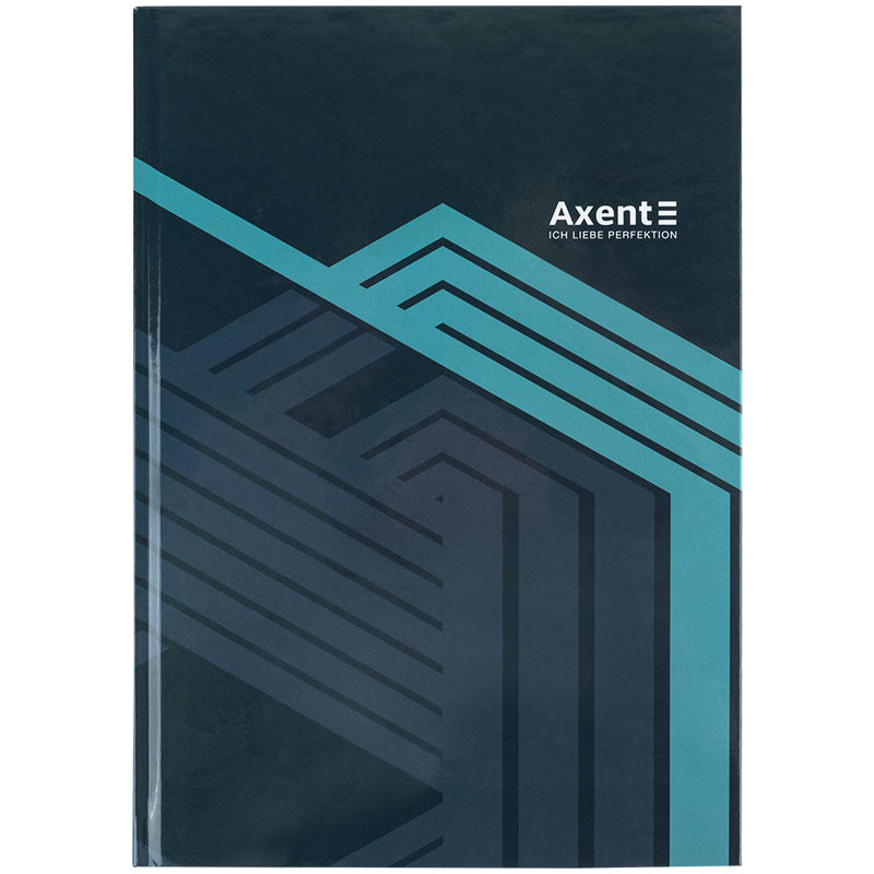Notebook Axent Lines 8422-580-A, А4, 96 sheets, squared, grey