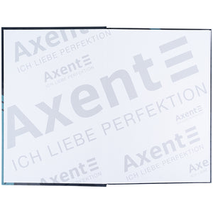 Notebook Axent Lines 8422-580-A, А4, 96 sheets, squared, grey