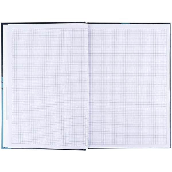 Notebook Axent Lines 8422-580-A, А4, 96 sheets, squared, grey