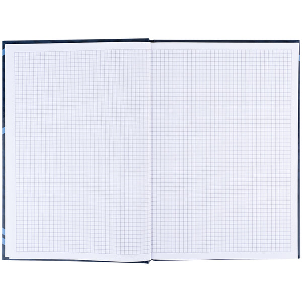 Notebook Axent Lines 8422-581-A, А4, 96 sheets, squared, blue