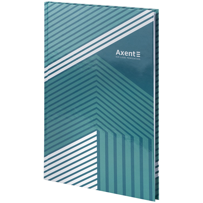 Notebook Axent Lines 8422-582-A, А4, 96 sheets, squared, geen