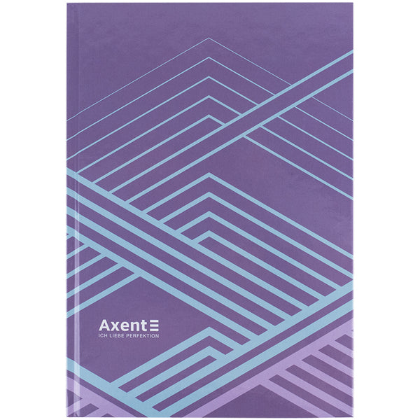 Notebook Axent Lines 8422-583-A, А4, 96 sheets, squared, purple