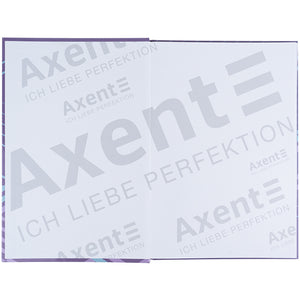 Notebook Axent Lines 8422-583-A, А4, 96 sheets, squared, purple