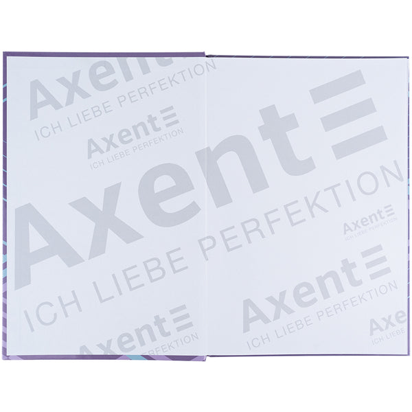 Notebook Axent Lines 8422-583-A, А4, 96 sheets, squared, purple