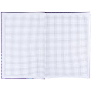 Notebook Axent Lines 8422-583-A, А4, 96 sheets, squared, purple