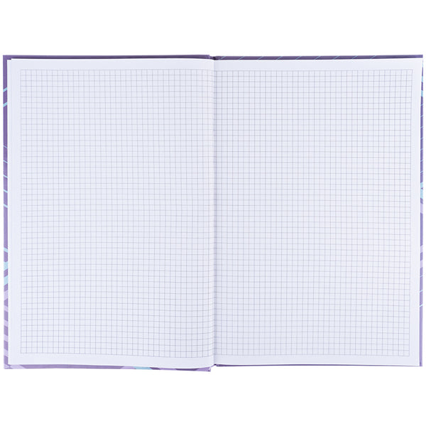 Notebook Axent Lines 8422-583-A, А4, 96 sheets, squared, purple