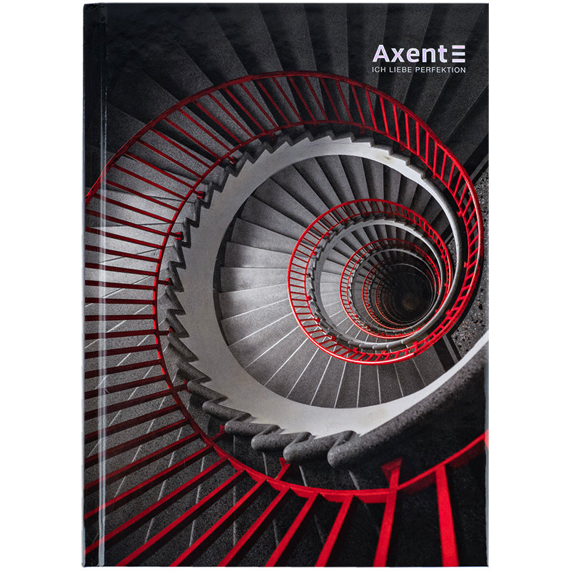 Notebook Axent R&B Ladder 8457-6-A, А5, 96 sheets, squared, hard cover