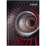 Notebook Axent R&B Ladder 8457-6-A, А5, 96 sheets, squared, hard cover