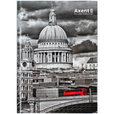 Notebook Axent R&B Bus 8457-8-A, А5, 96 sheets, squared, hard cover