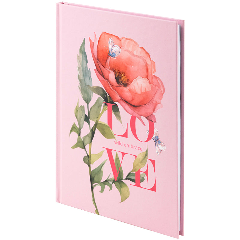 Notebook Axent Love 8459-6-A, А5, 96 sheets, squared, hard cover