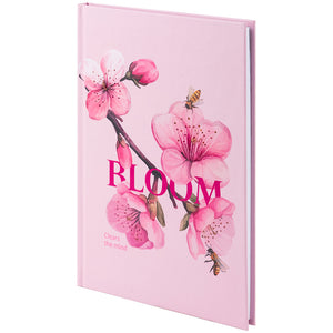 Notebook Axent Bloom 8459-8-A, А5, 96 sheets, squared, hard cover