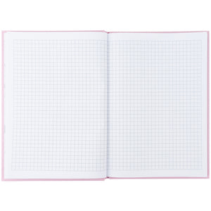 Notebook Axent Bloom 8459-8-A, А5, 96 sheets, squared, hard cover